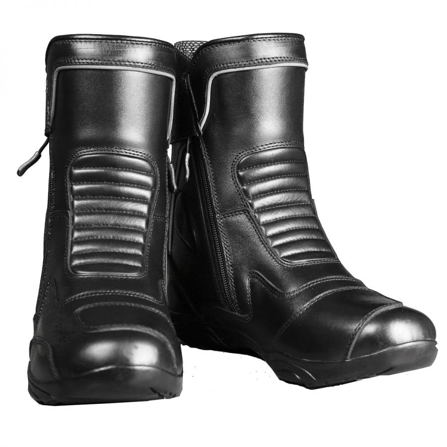 Paddock Motorcycle Riding Boots Black