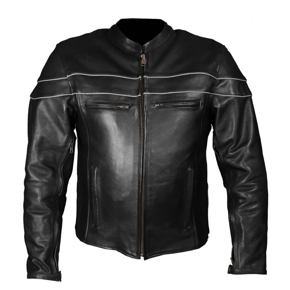 Iowa Motorcycle Leather Jacket