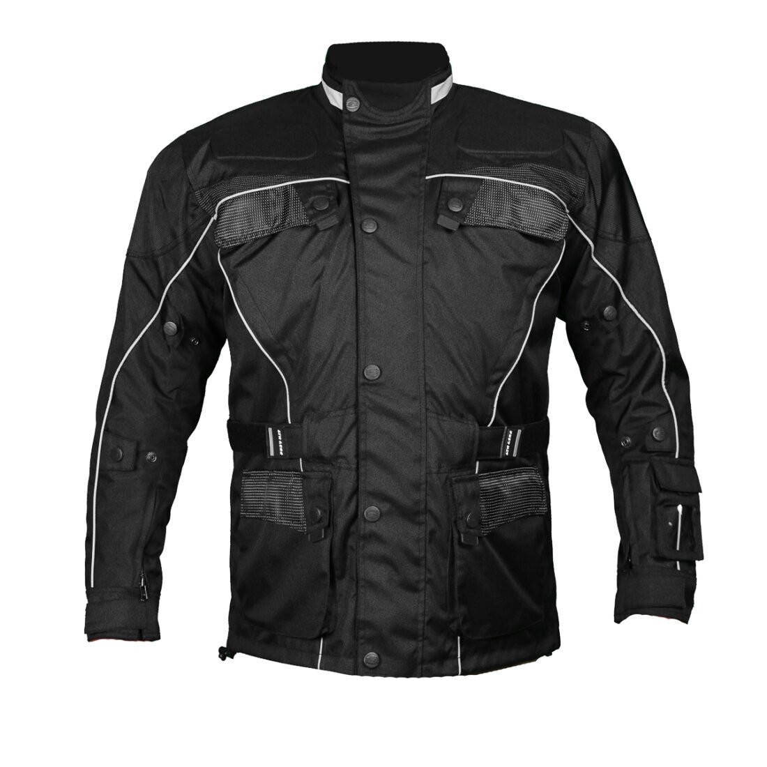 Chase Motorcycle Jacket Black