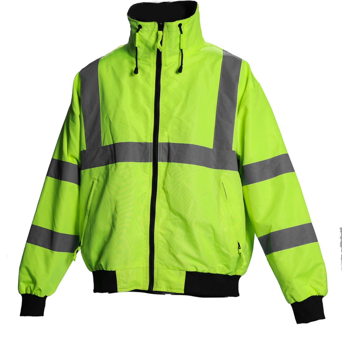 Safety Jacket Hi Viz Green