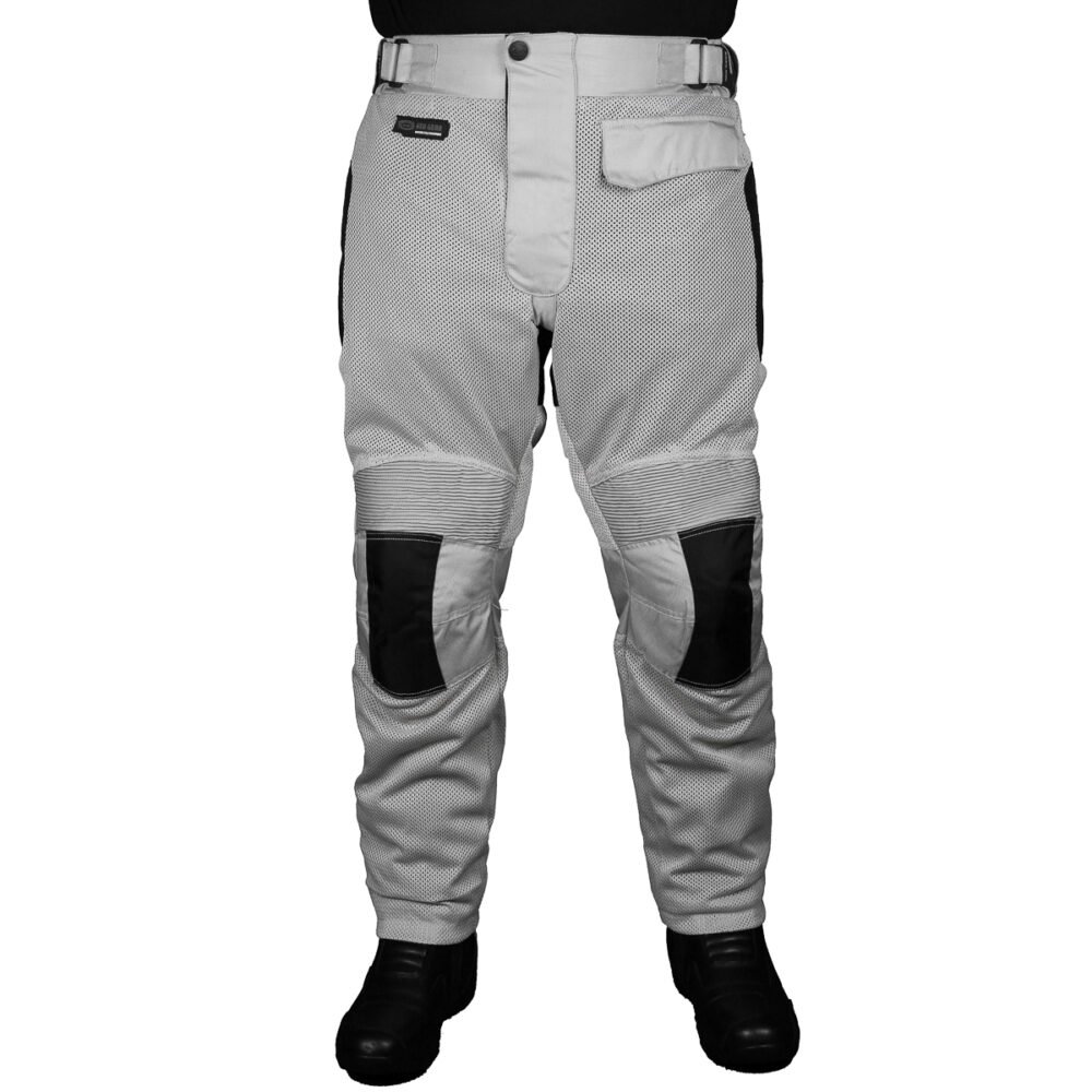 Silver Stinger Mesh Motorcycle Pants